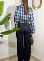 Jeans Balloon Lavaggio scuro