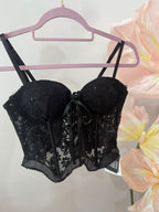 Corsetto Shine Black