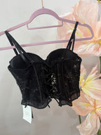 Corsetto Shine Black