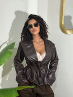 Trench ecopelle Brown
