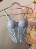 Corsetto Anita celeste