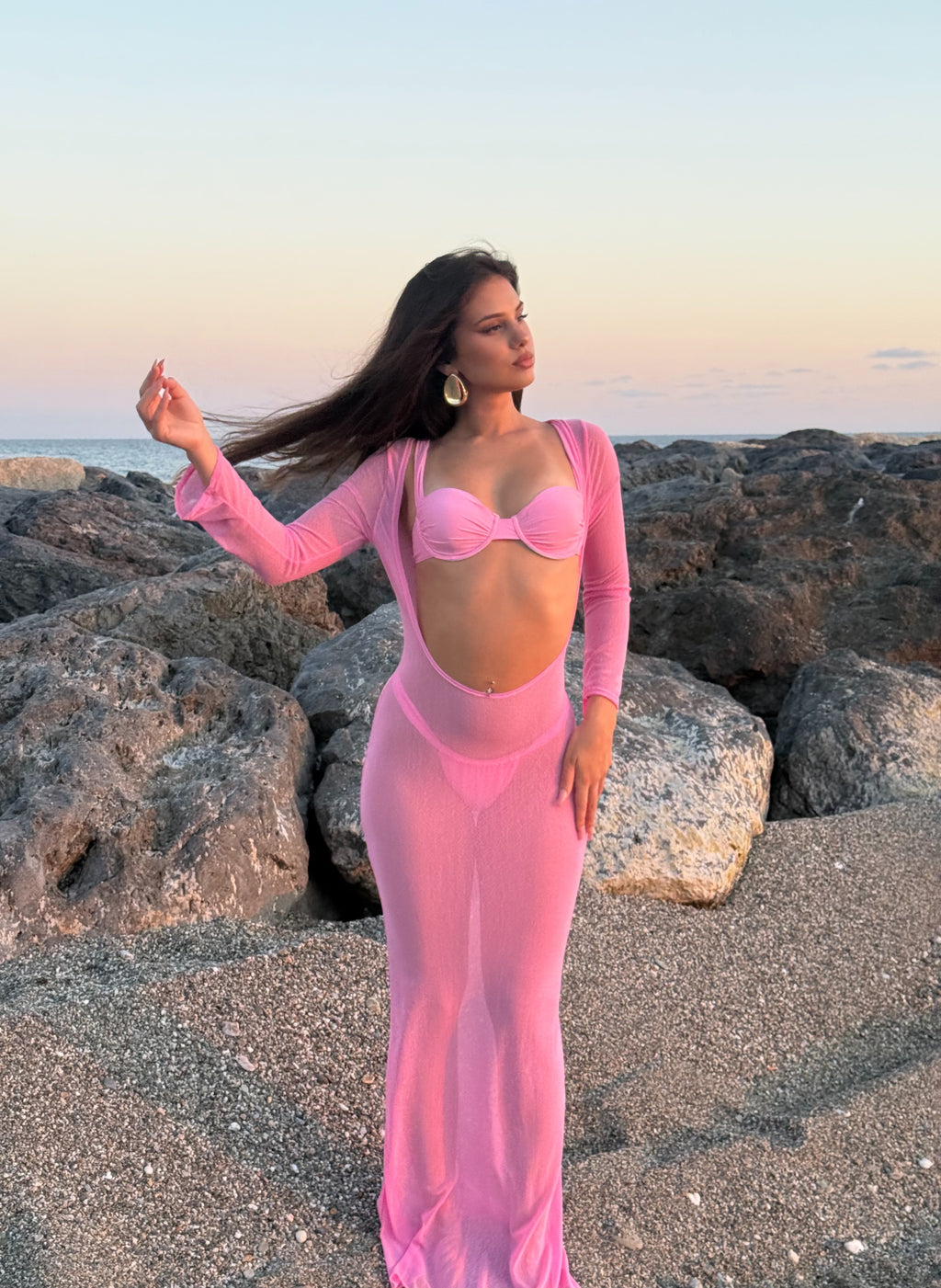 Tris Bikini Alma Pink