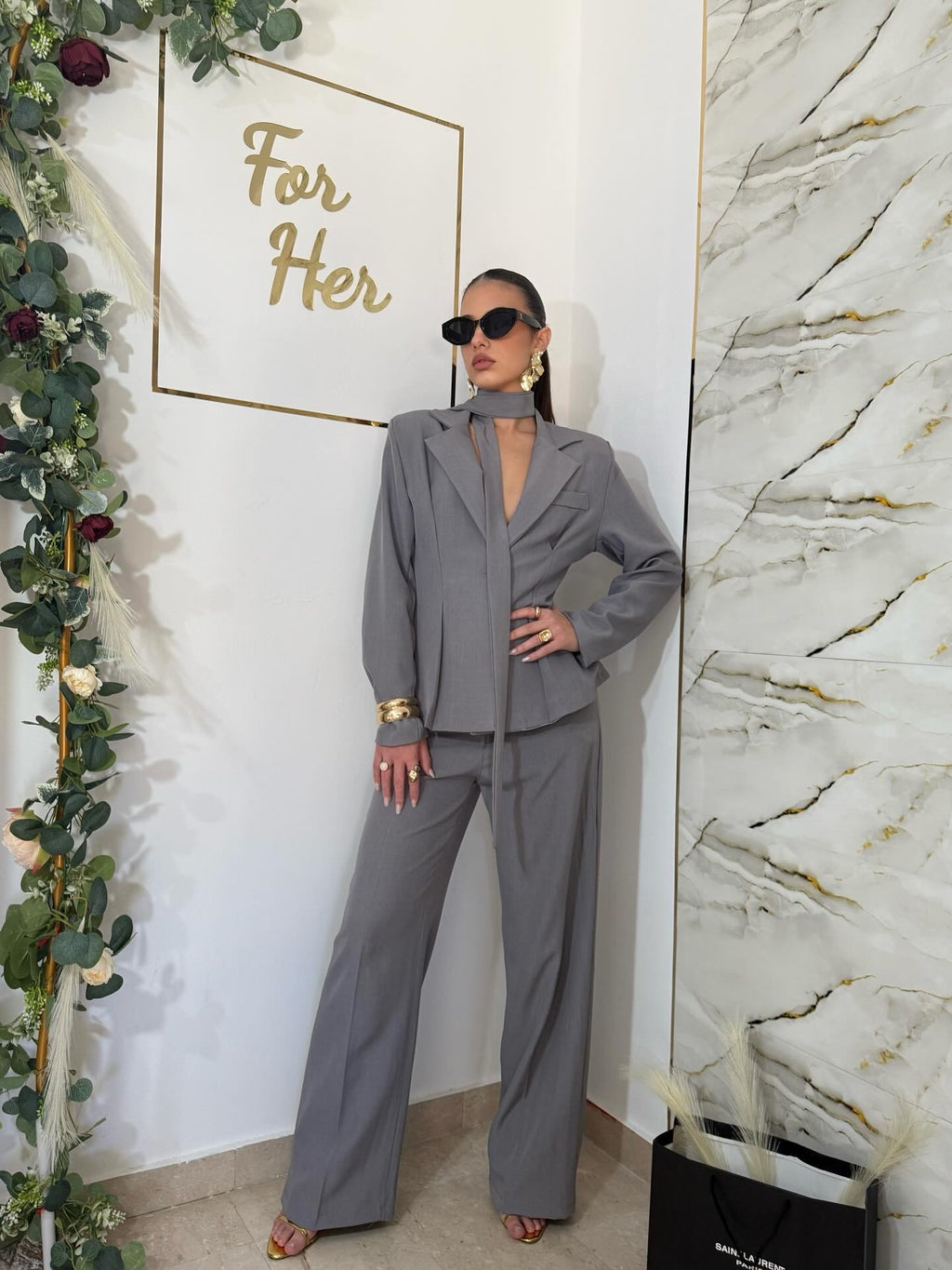 Tailleur Cèline Grey