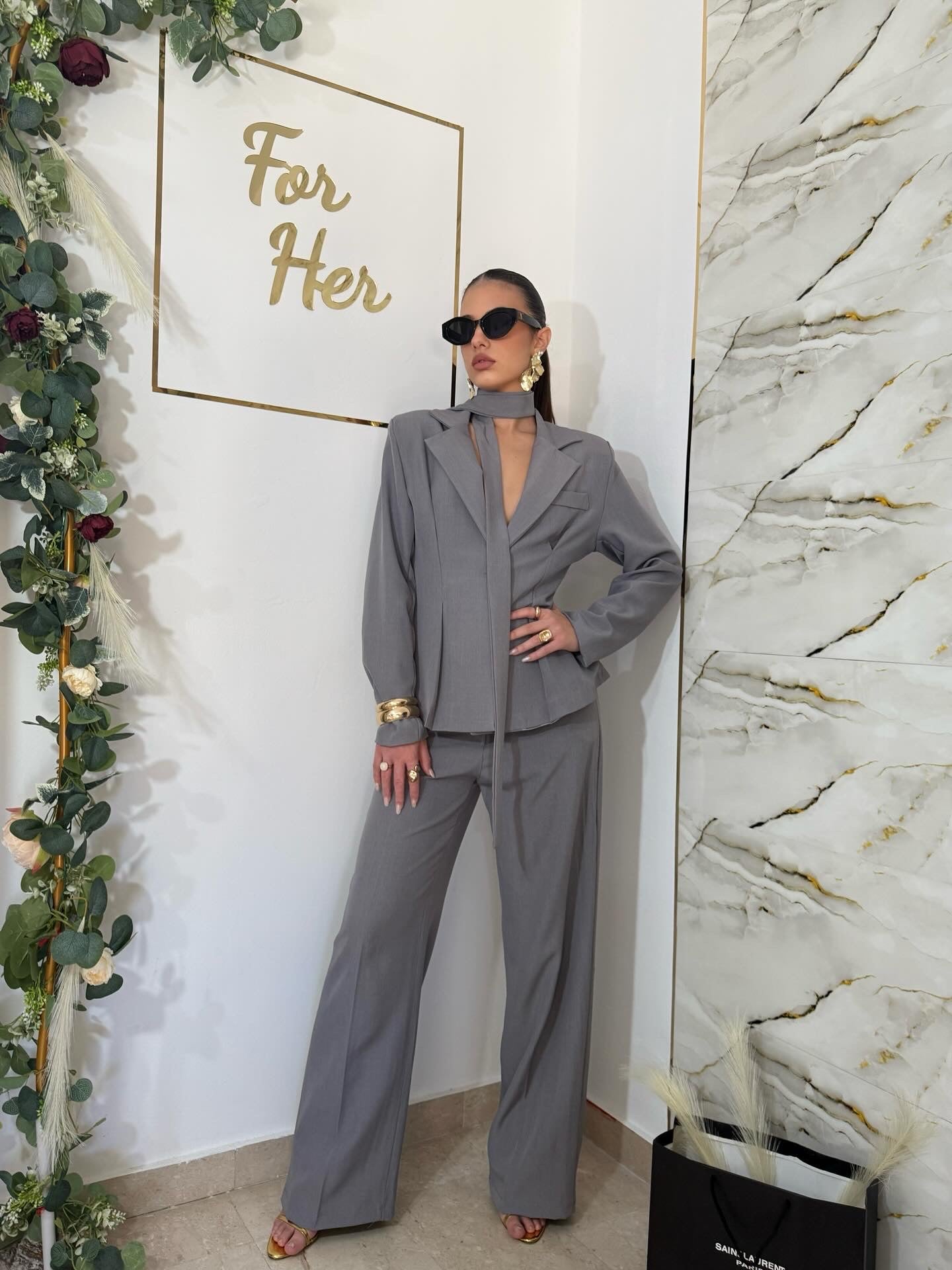 Tailleur Cèline Grey