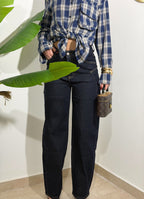 Jeans Balloon Lavaggio scuro
