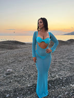 Tris Bikini Alma Azzurro