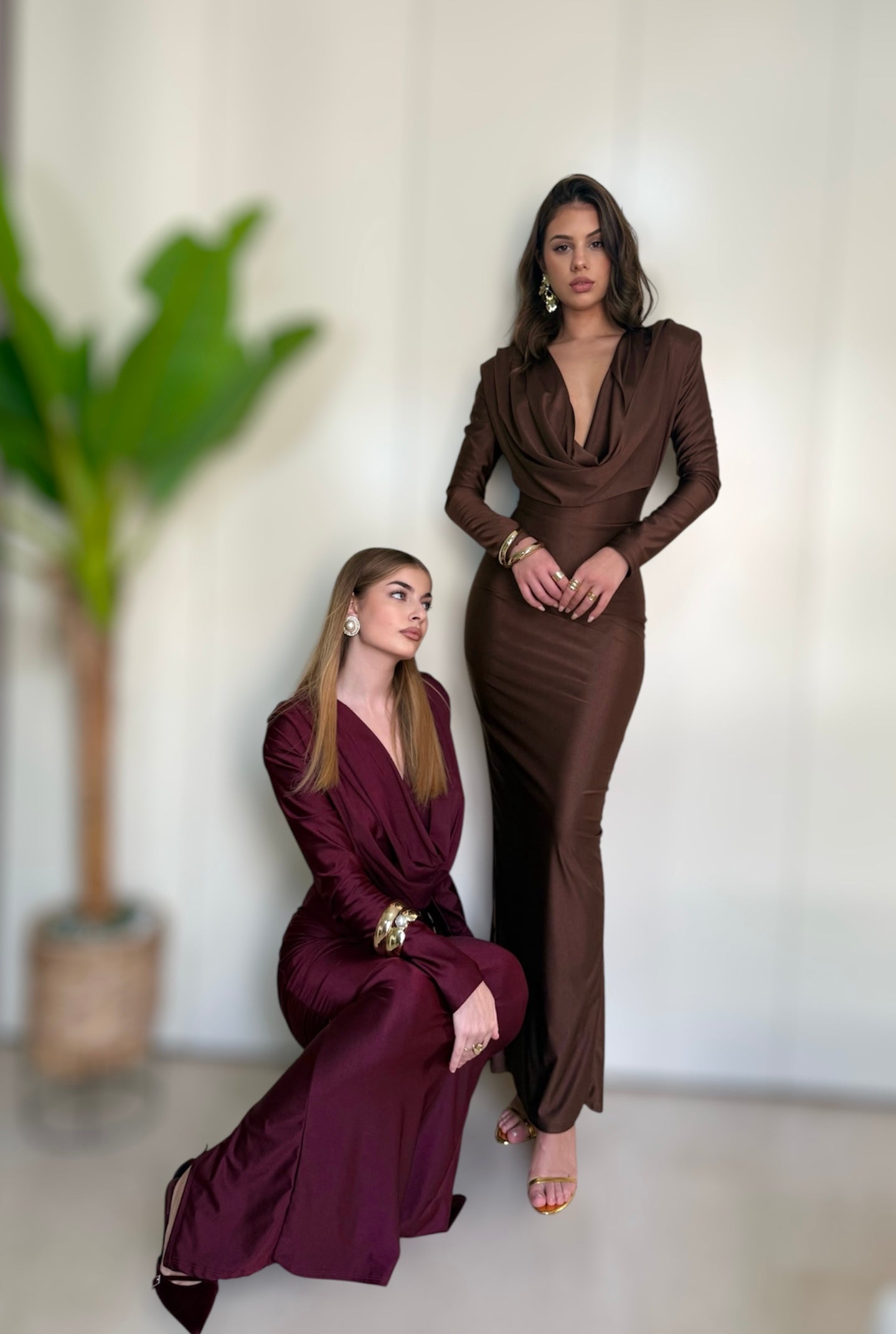 Abito Miranda bordeaux