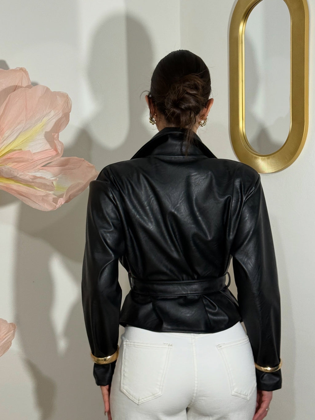 Trench Ecopelle black