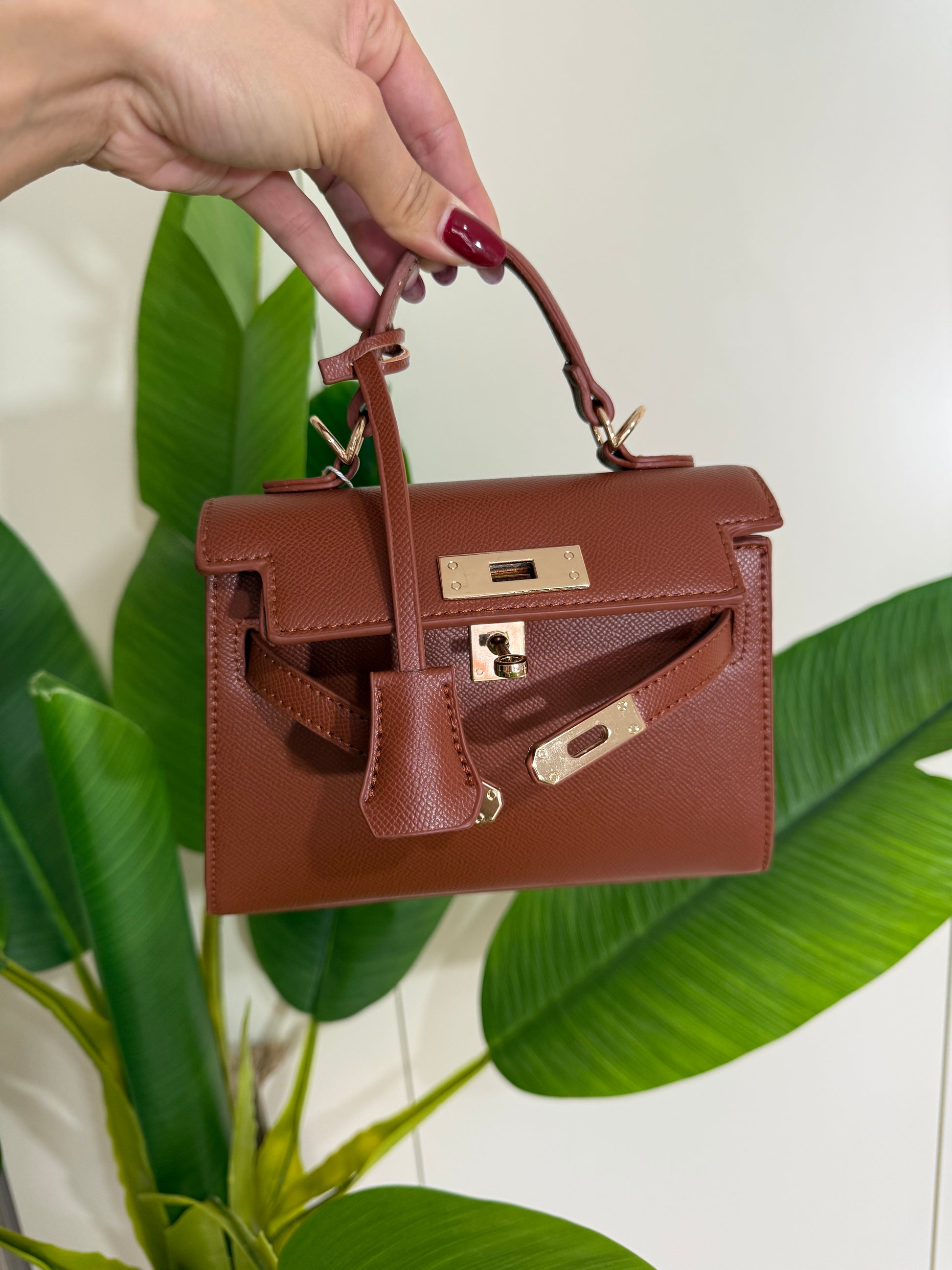 Bag modello Hermès Brown