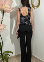 Pantaloni zampa black