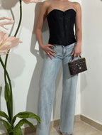 Jeans dritti lavaggio chiaro