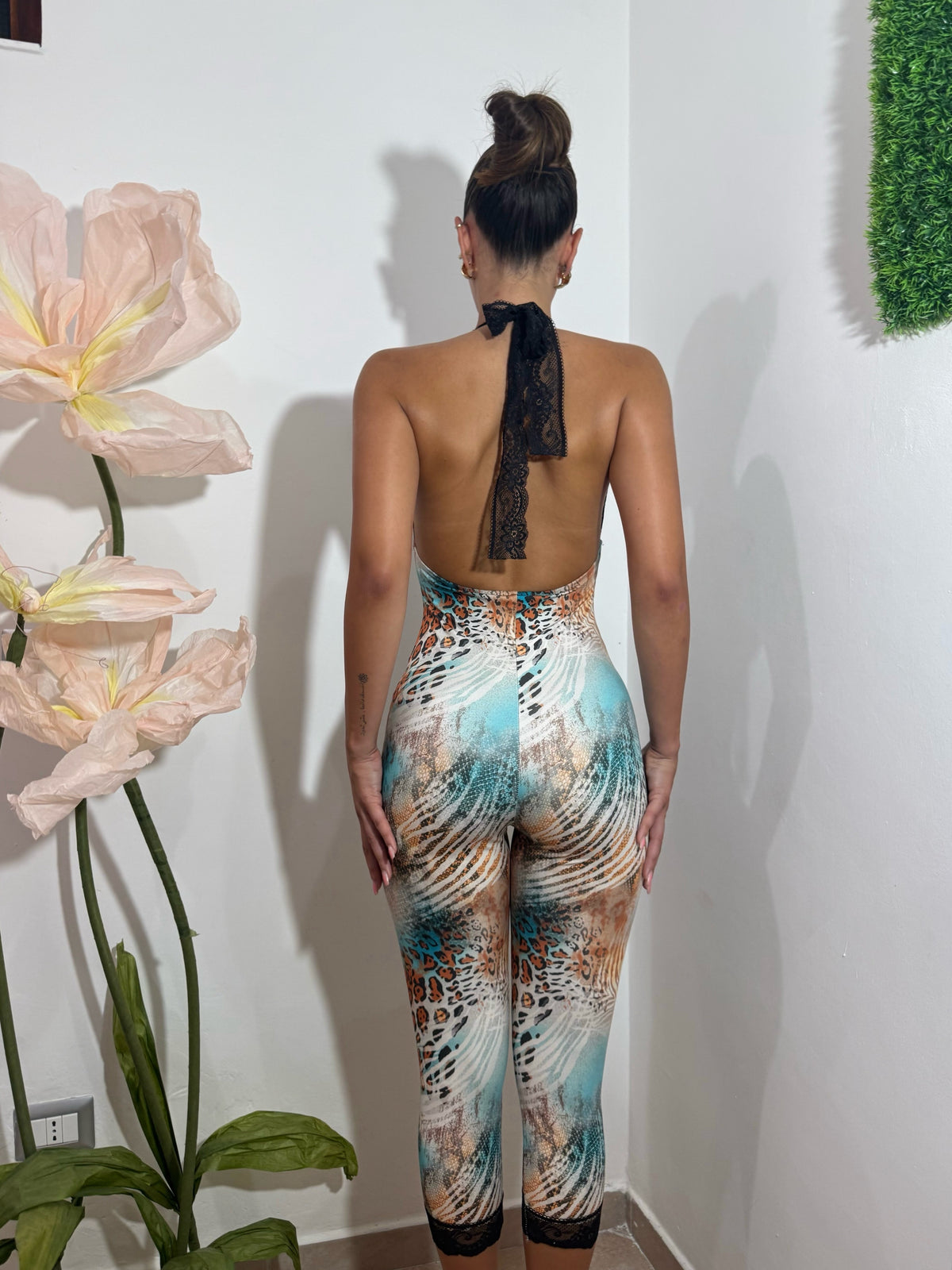 Jumpsuit animalier