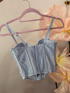 Corsetto Anita celeste
