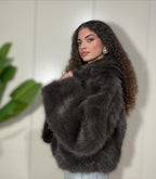 Pelliccia Anastasia Brown