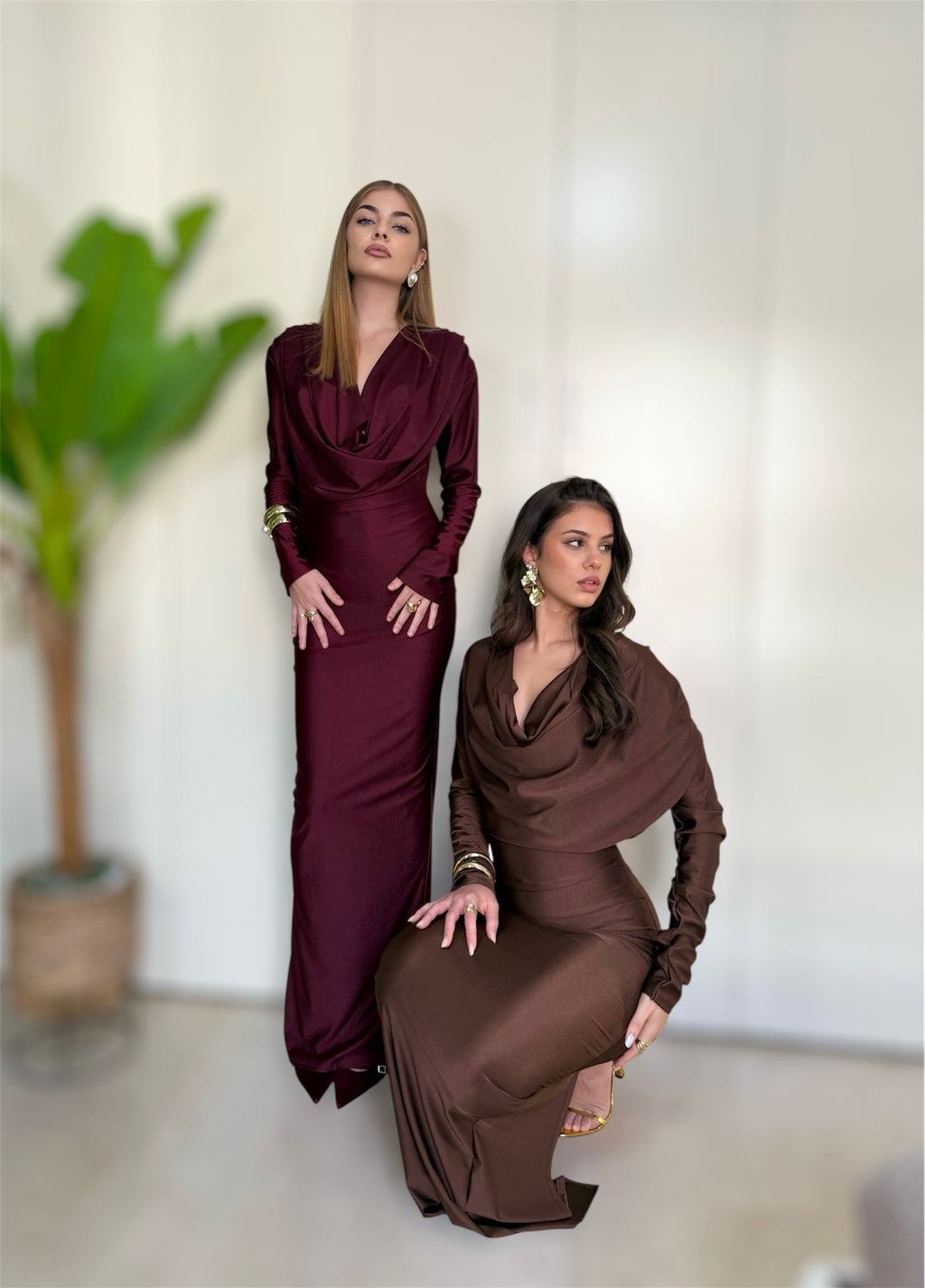 Abito Miranda bordeaux