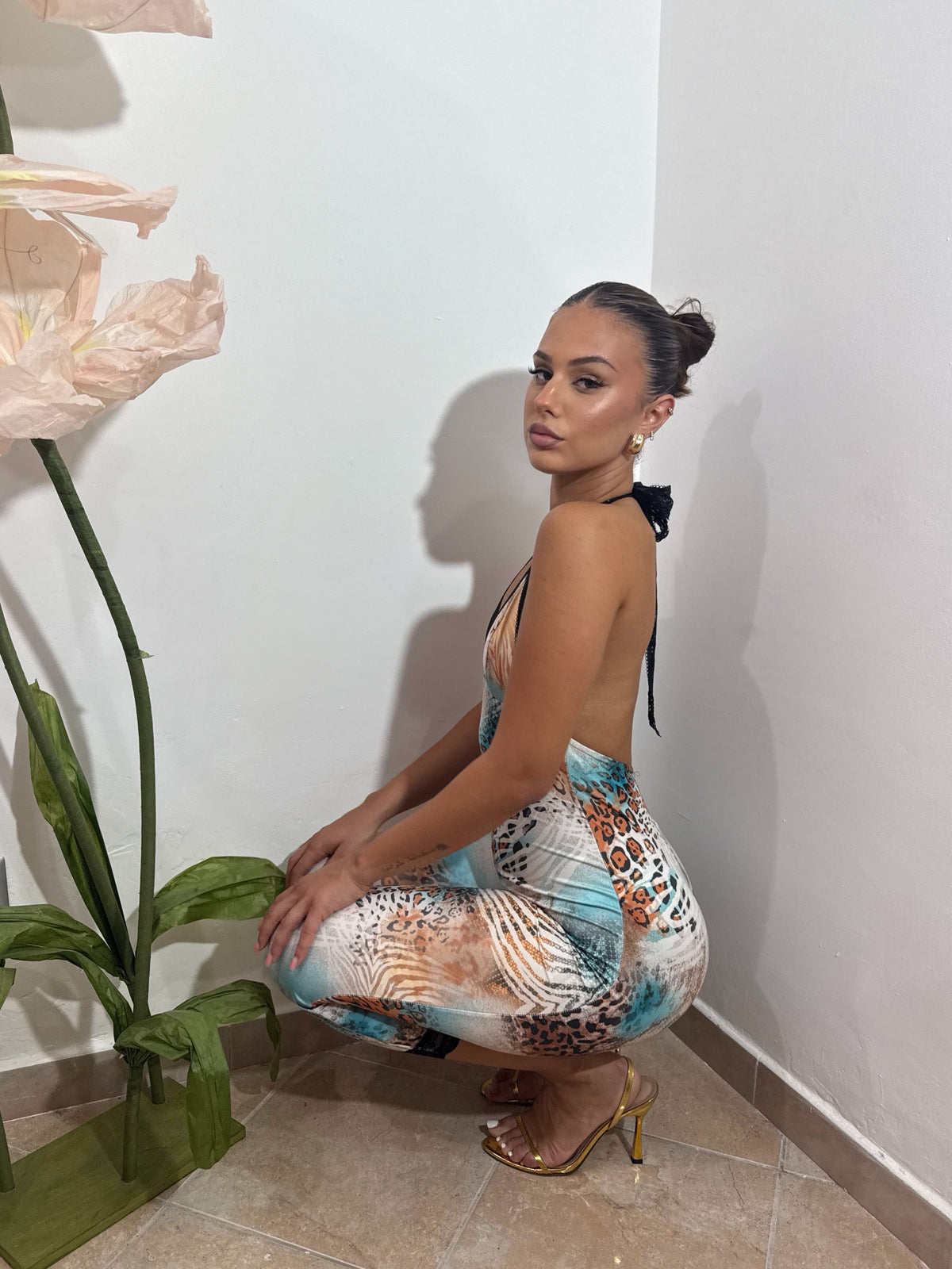 Jumpsuit animalier