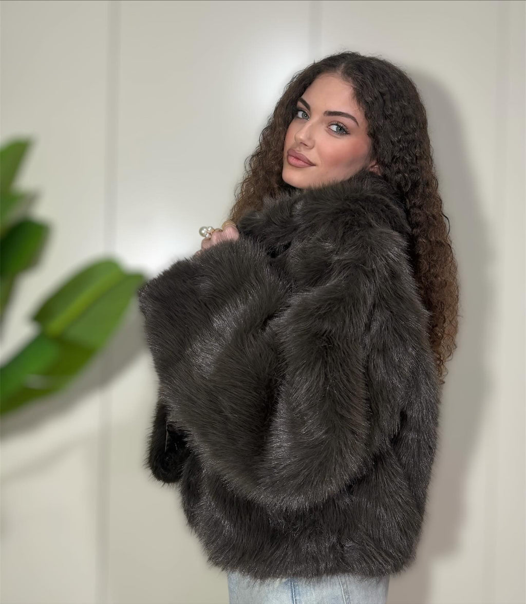 Pelliccia Anastasia Brown