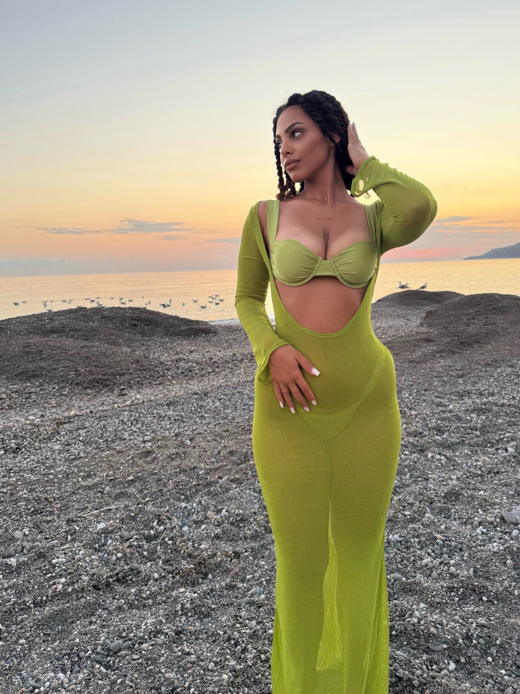 Tris Bikini Alma verde