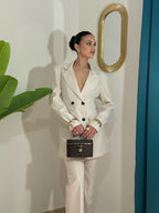 Pantalone Eleganti Panna