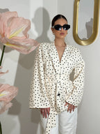 Blazer Pois panna