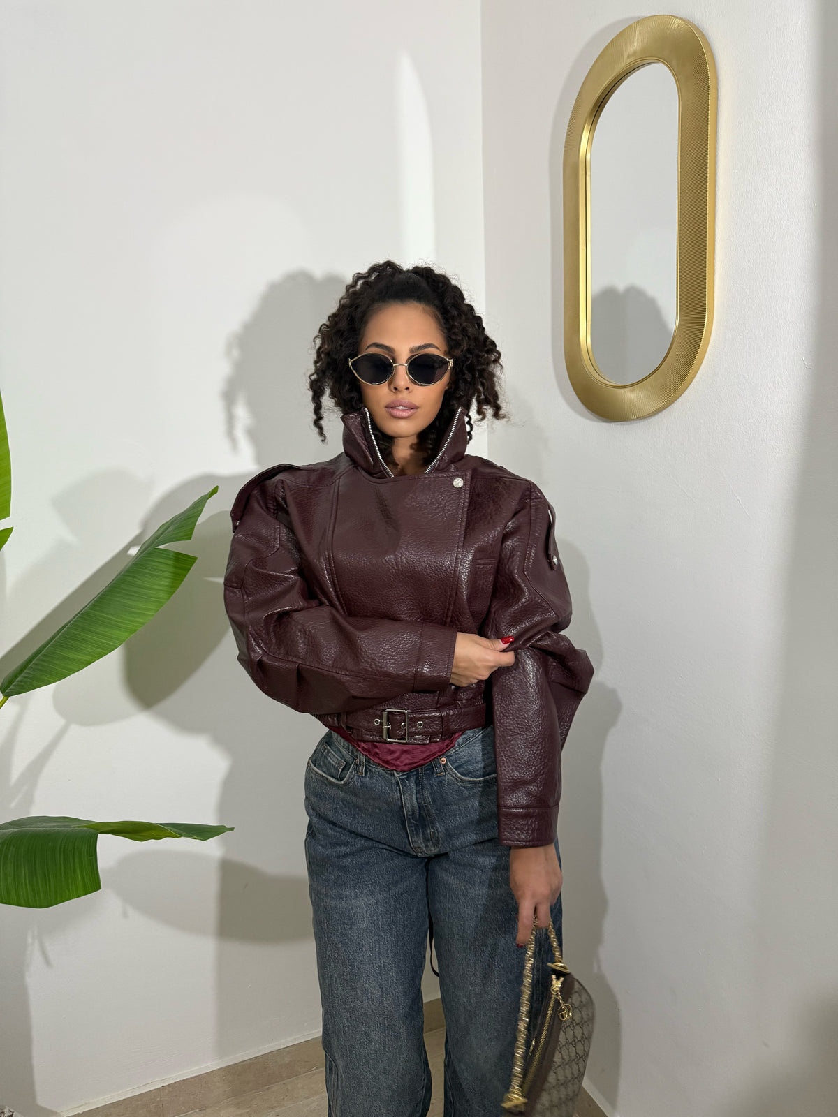 Jacket Kim bordeaux