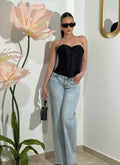 Jeans dritti lavaggio chiaro