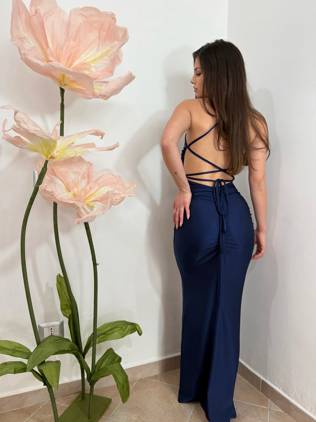 Abito Cecilia Blu
