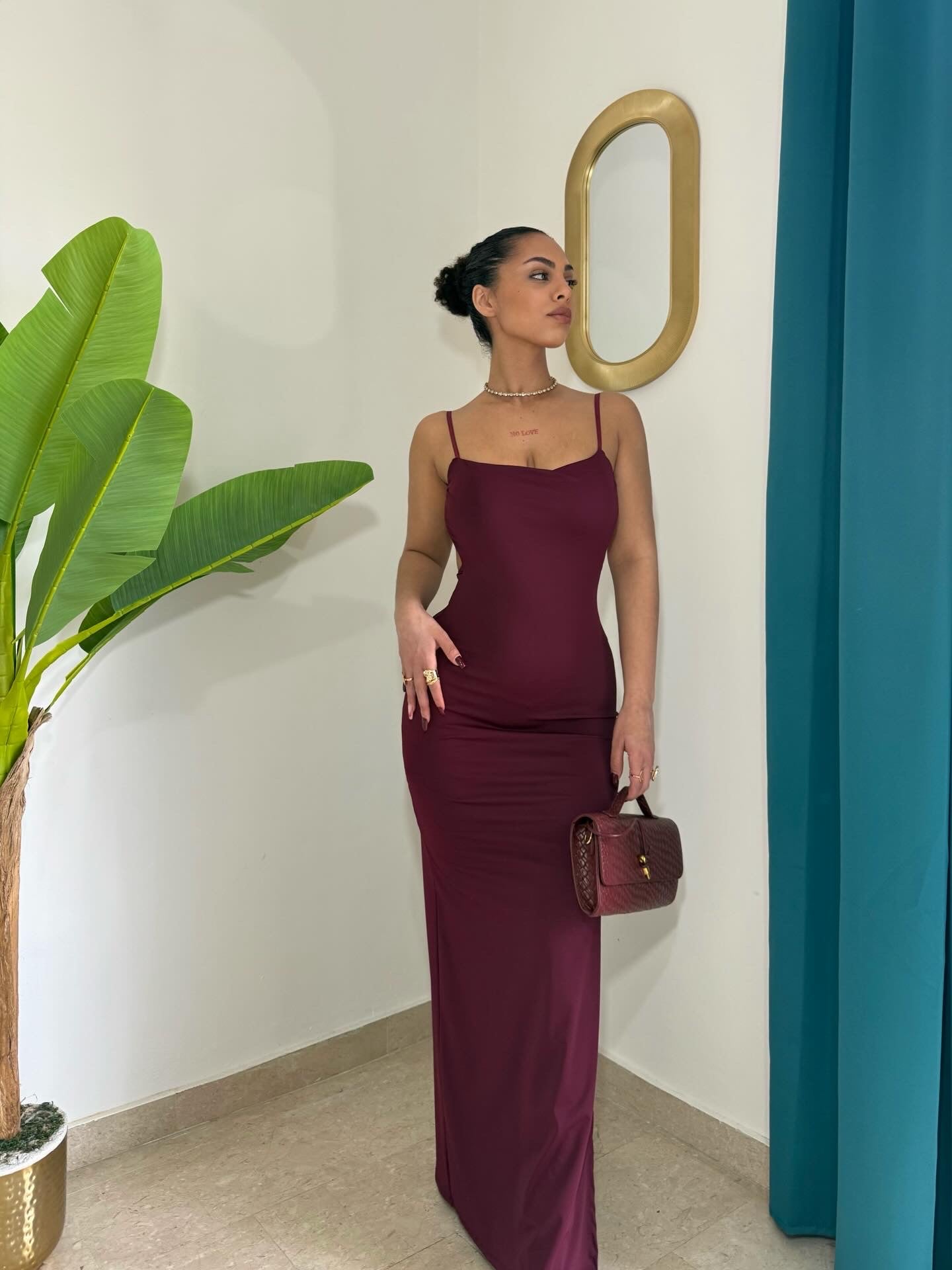 Abito Kendall Bordeaux