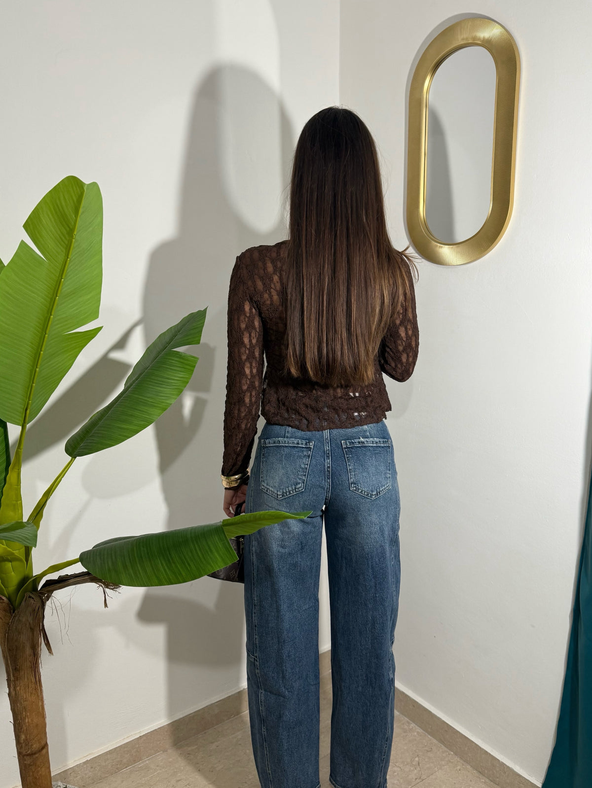 Jeans Con cintura integrata