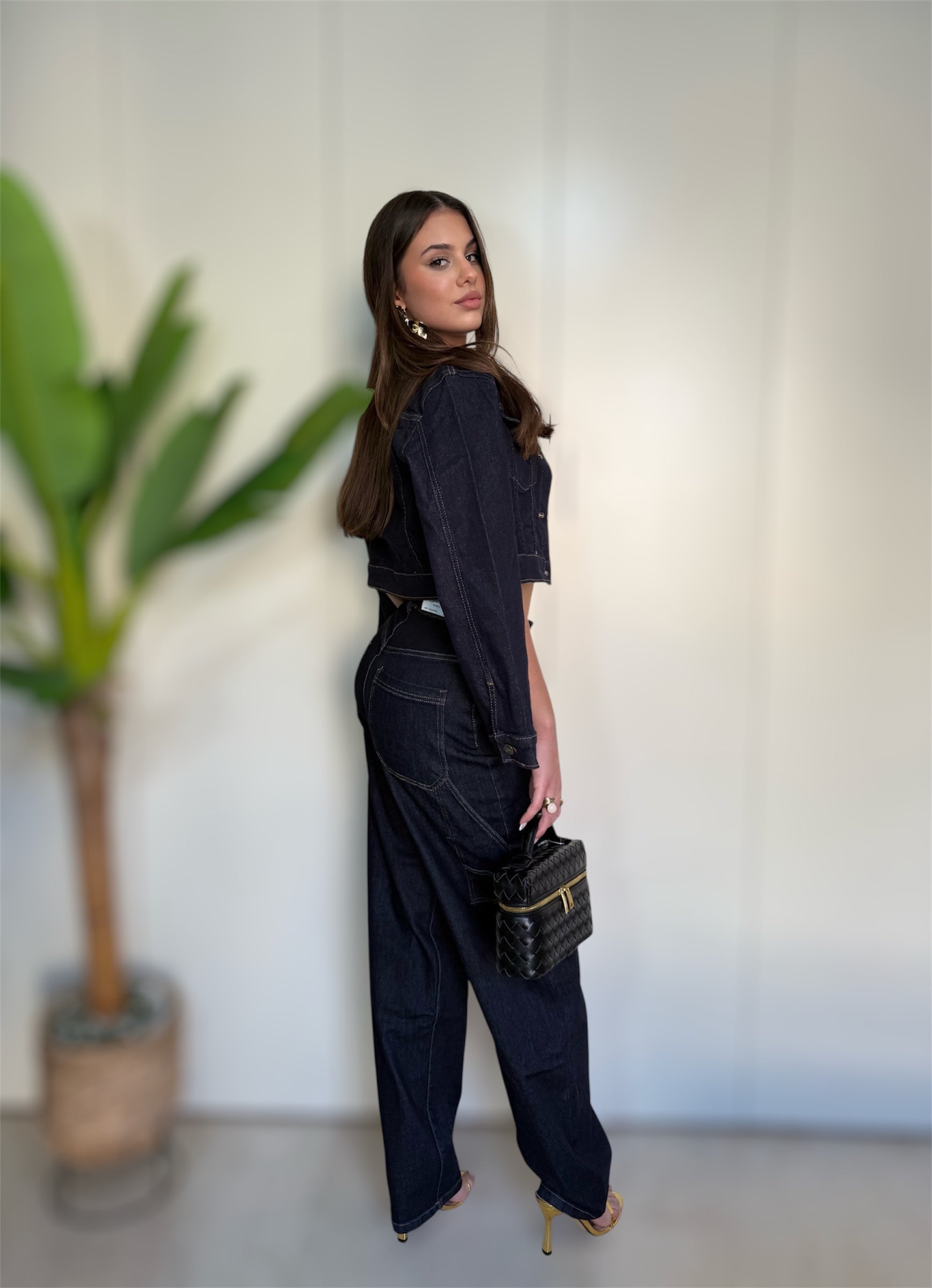 Coordinato in Denim blu