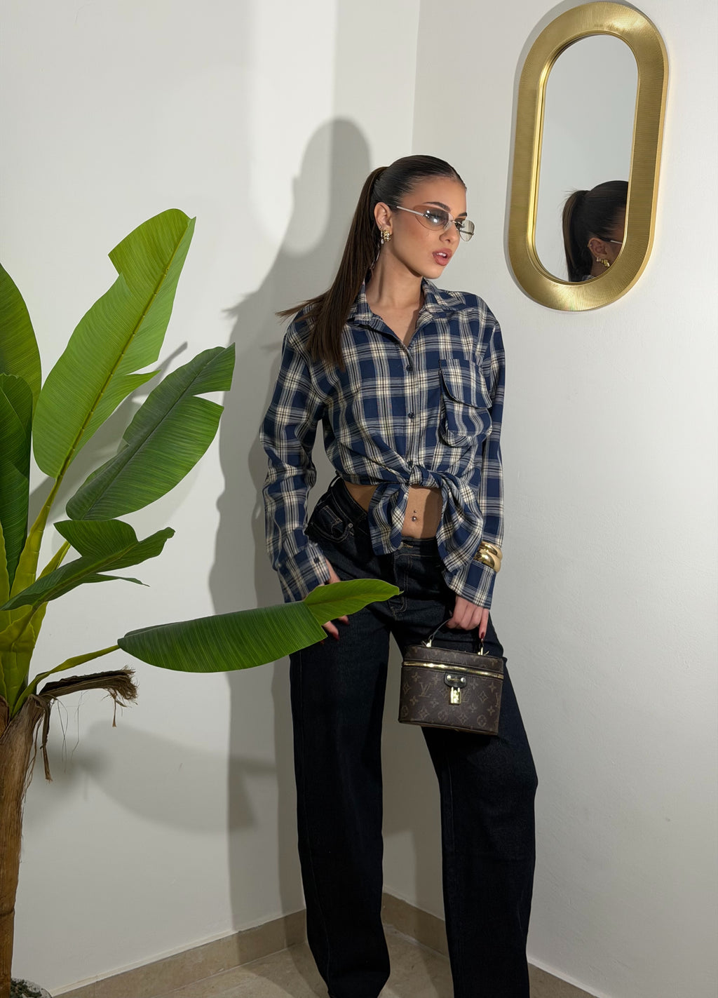 Jeans Balloon Lavaggio scuro