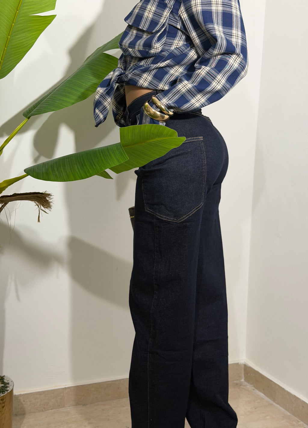 Jeans Balloon Lavaggio scuro