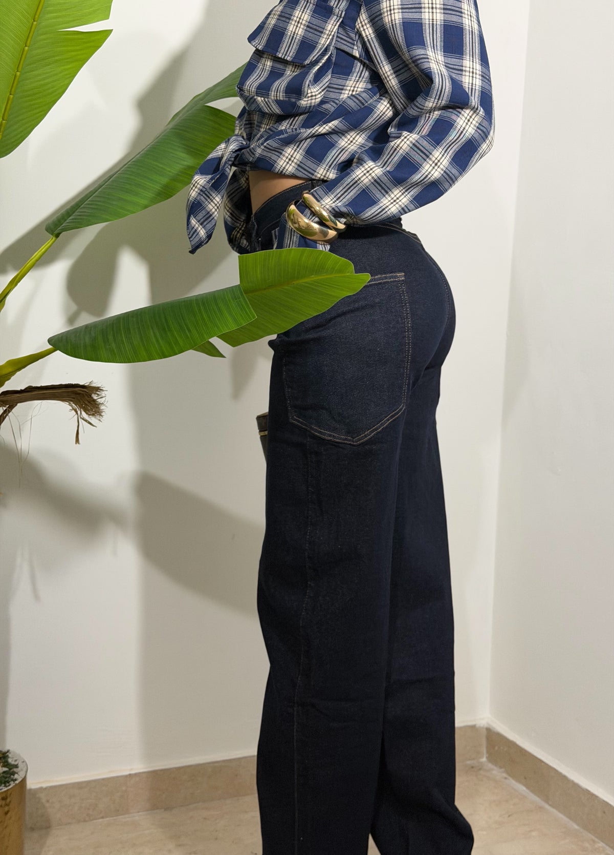 Jeans Balloon Lavaggio scuro