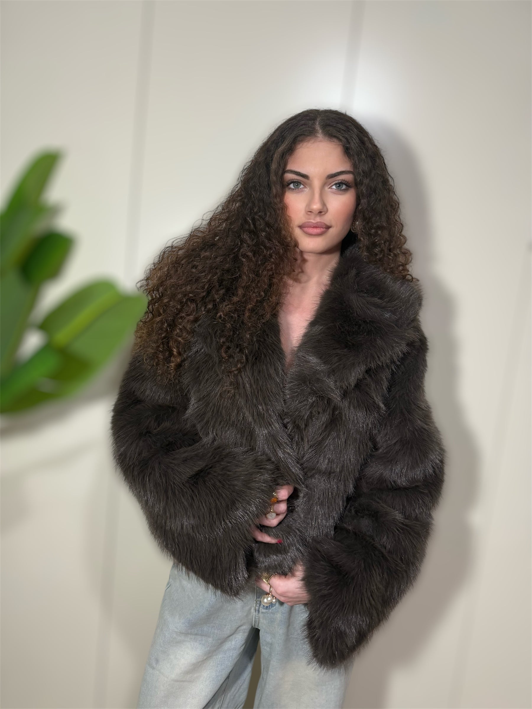 Pelliccia Anastasia Brown