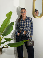 Camicia Quadri Blu