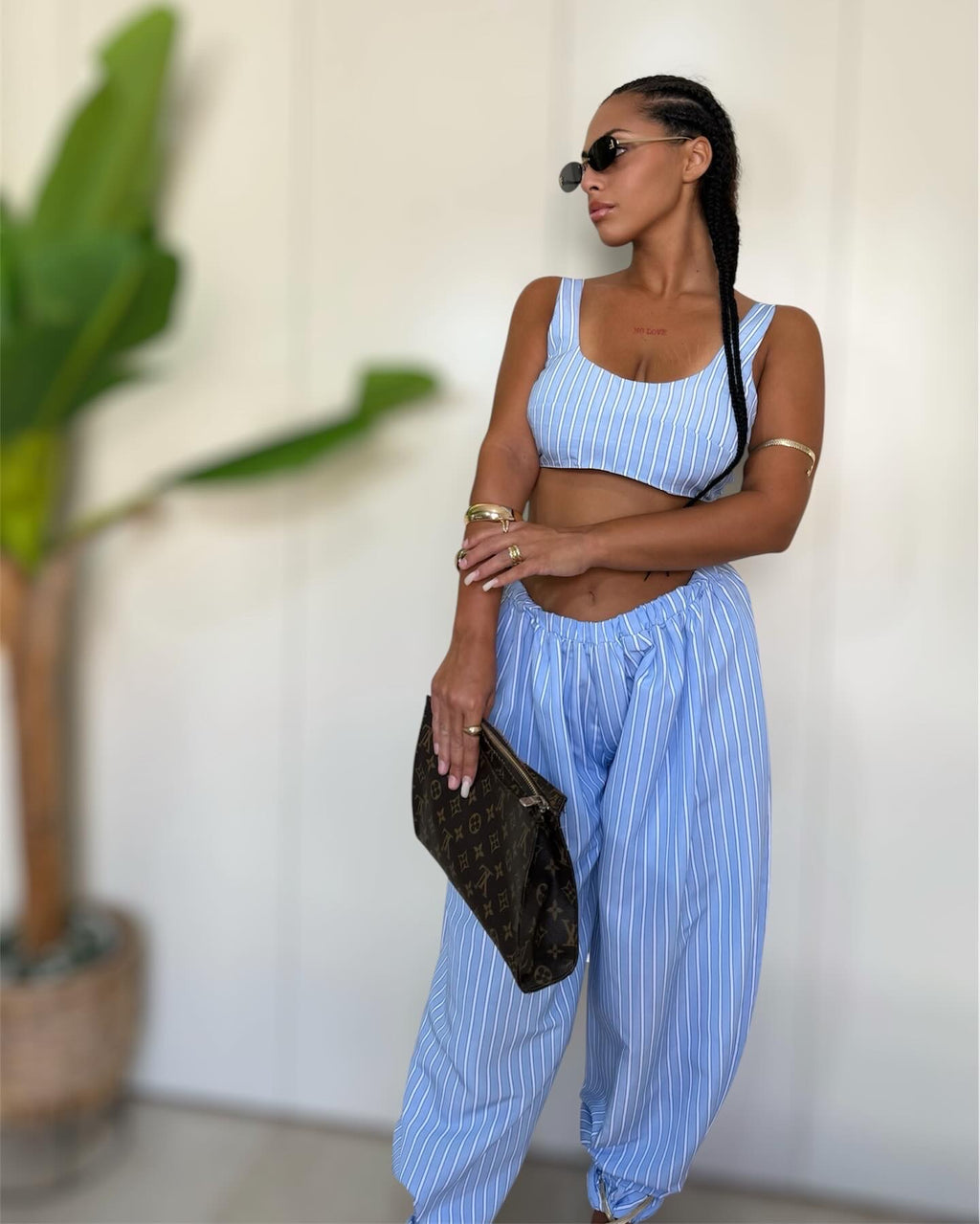 Coordinato righe celeste