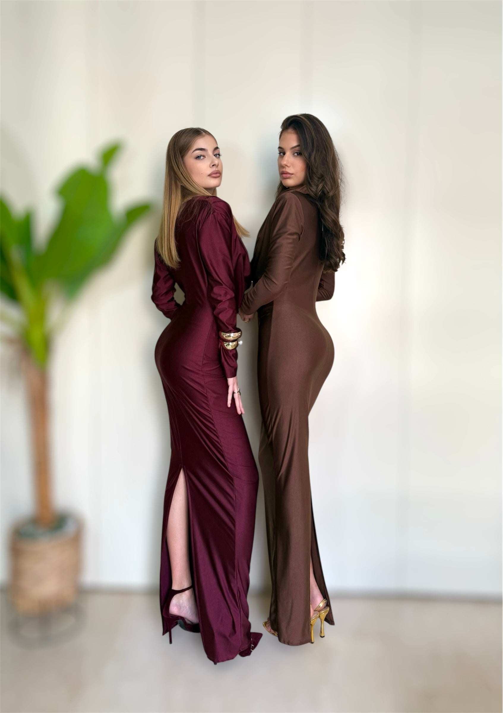 Abito Miranda bordeaux