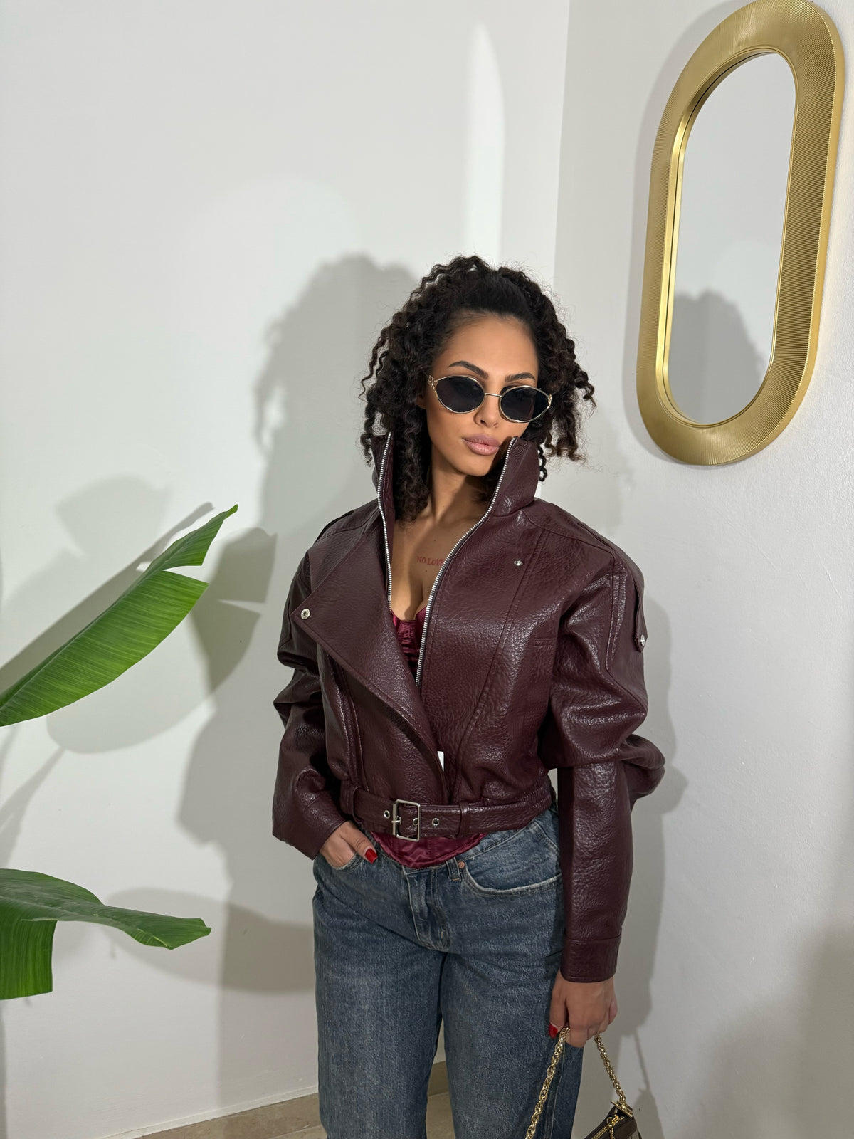 Jacket Kim bordeaux