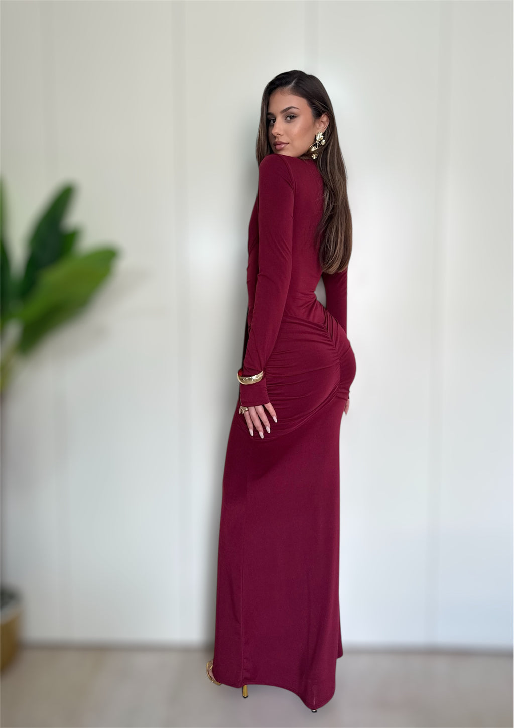 Abito Kendall Bordeaux