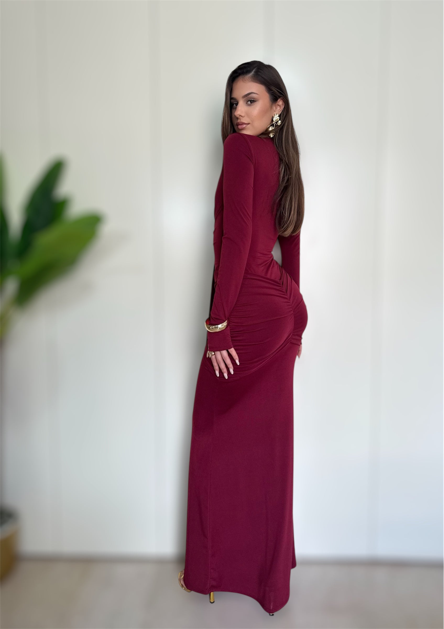 Abito Kendall Bordeaux