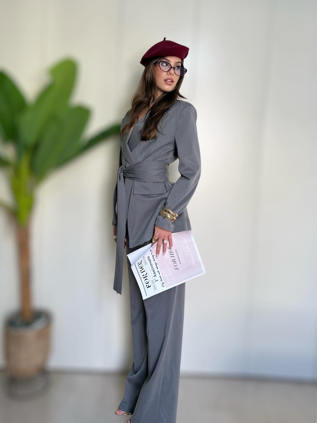 Tailleur Penelope Grey