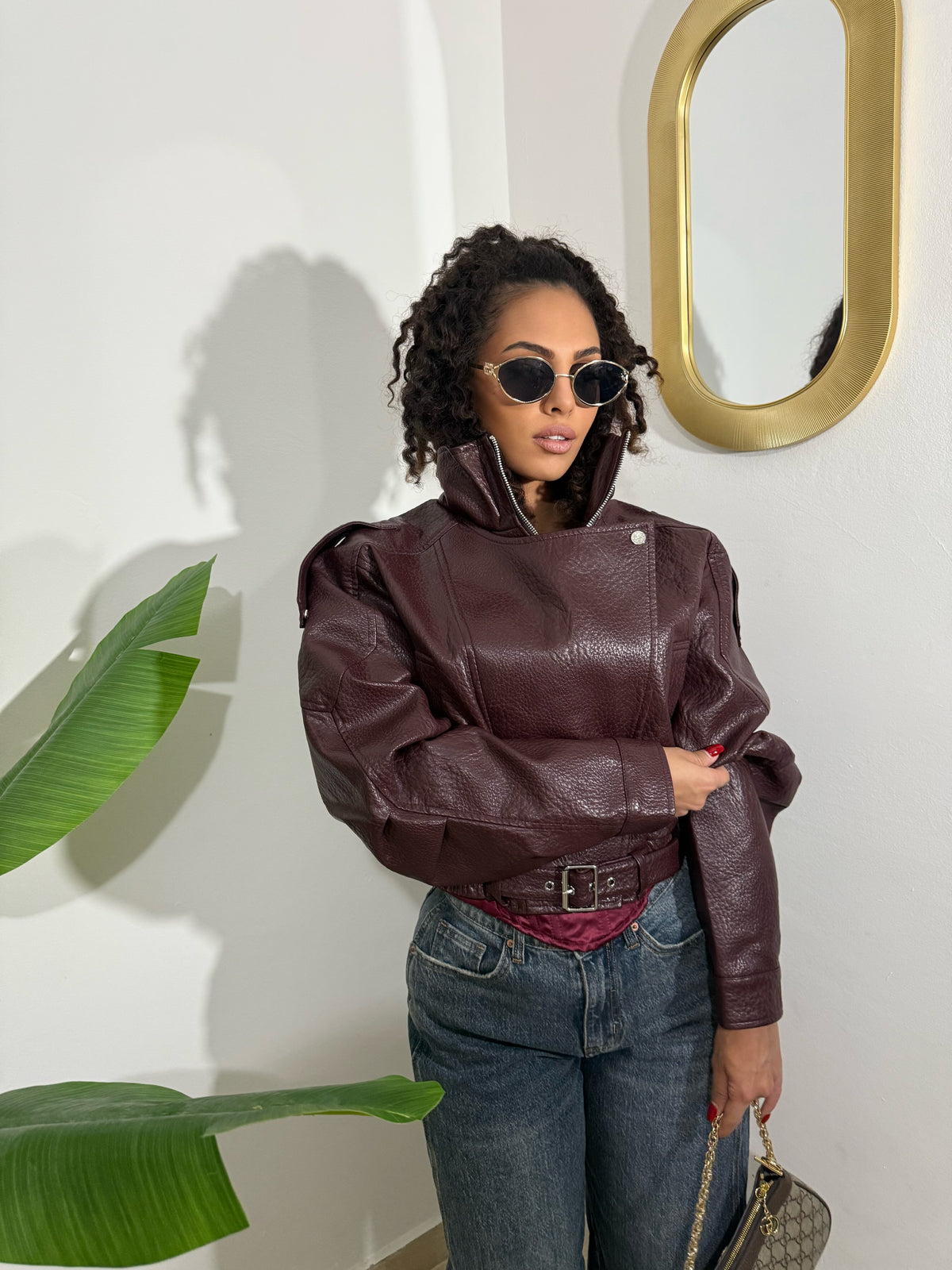 Jacket Kim bordeaux