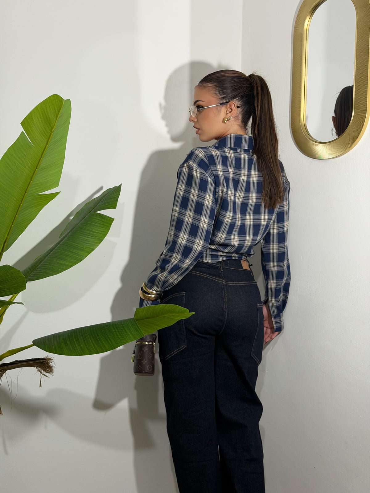 Camicia Quadri Blu