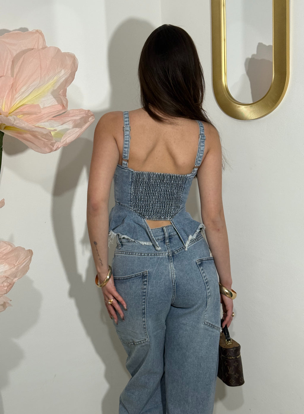 Jeans wide balloon