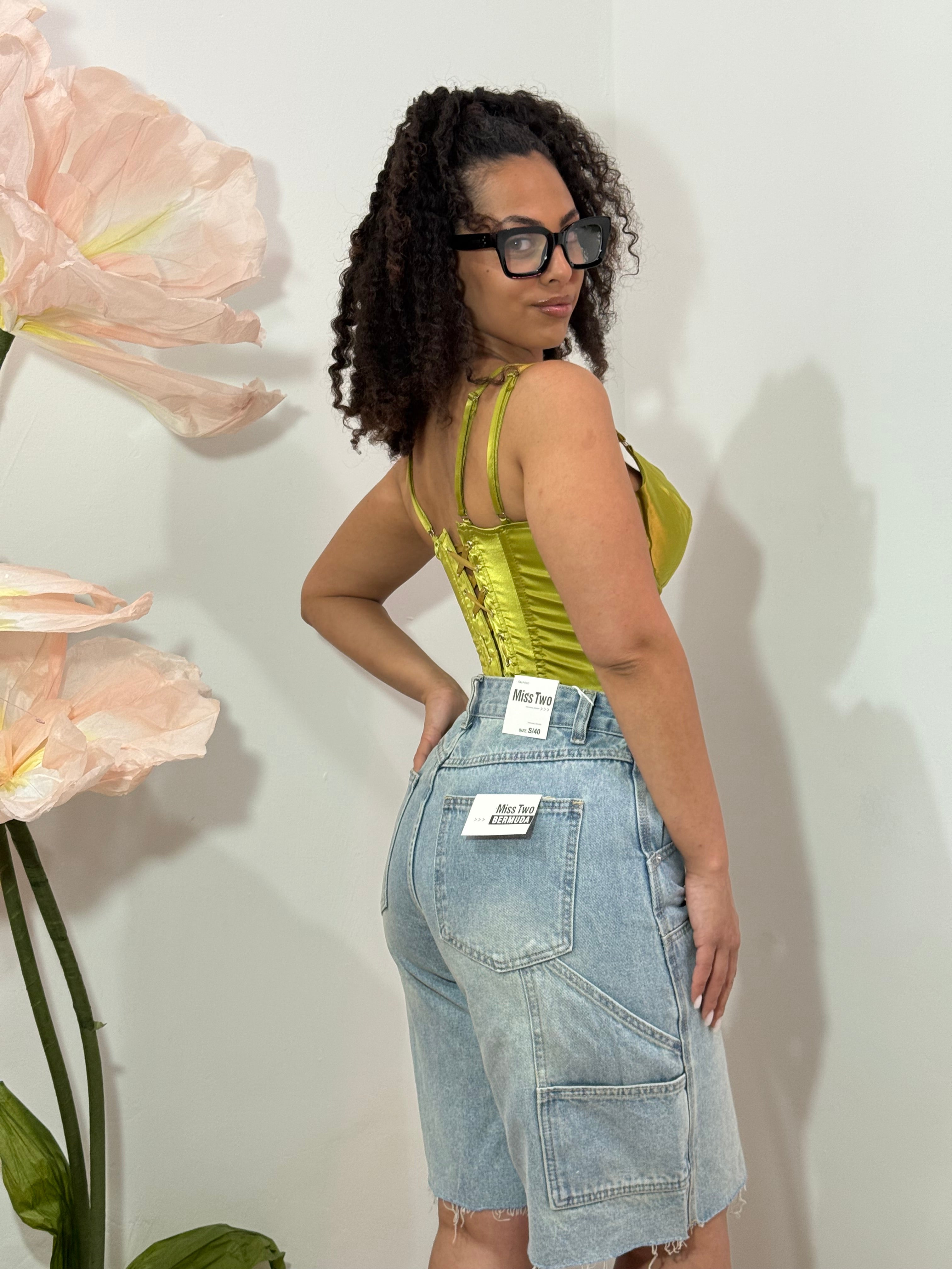 Bermuda in Denim