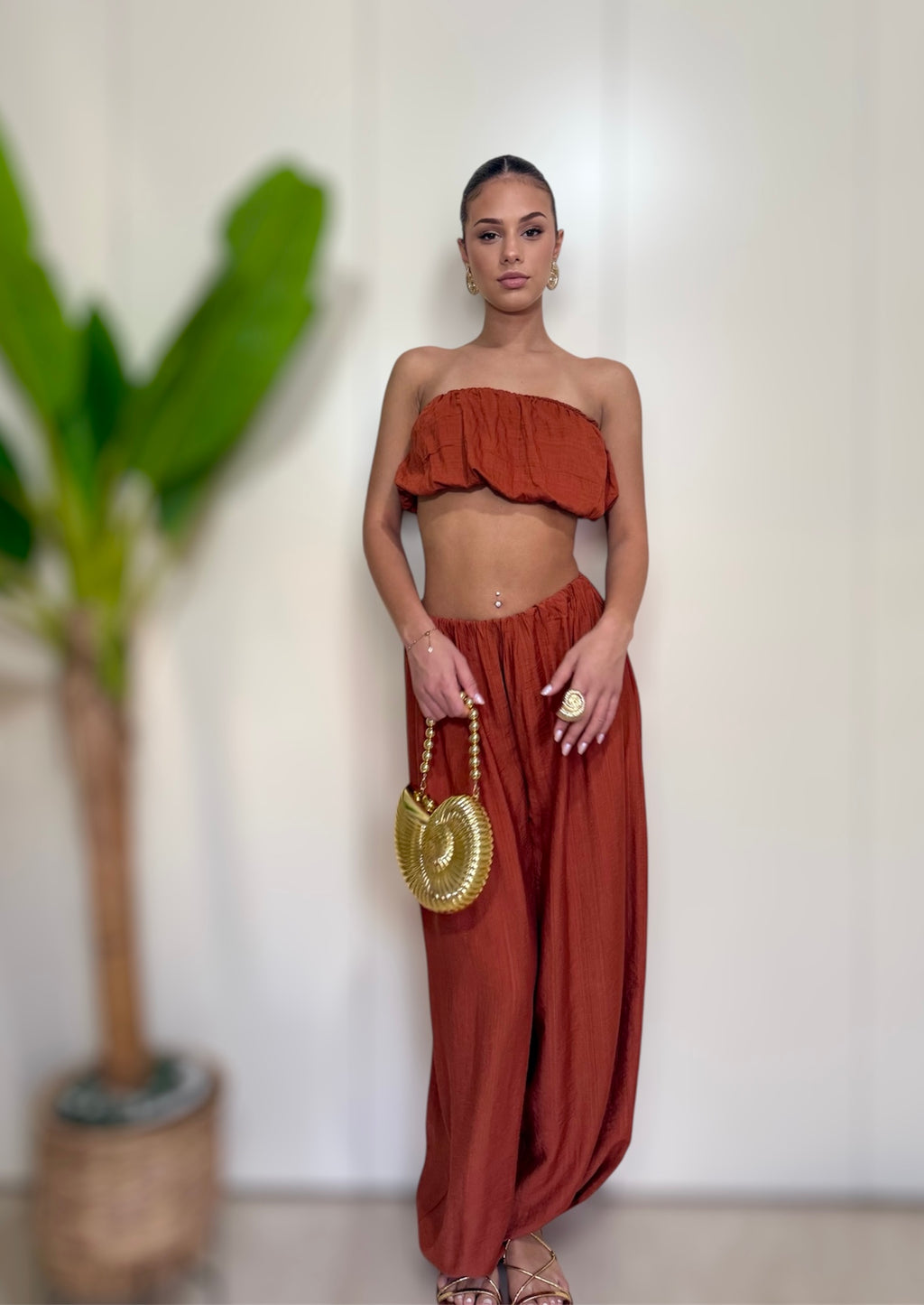 Coordinato Bali ruggine