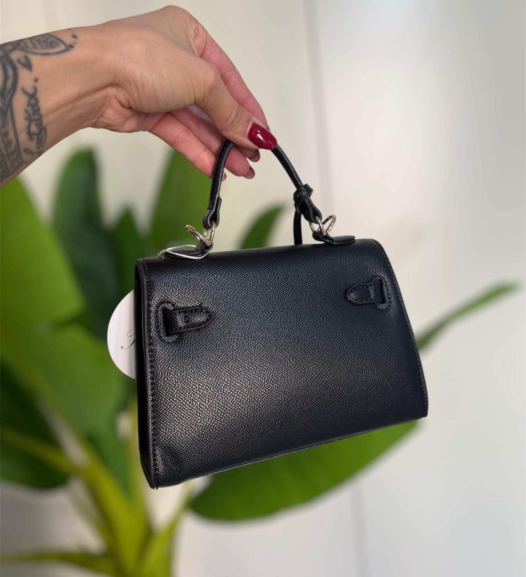 Bag modello Hermès Black