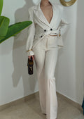 Pantalone Eleganti Panna