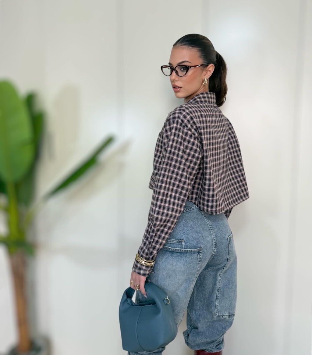 Jeans Wide Balloon lavaggio chiaro