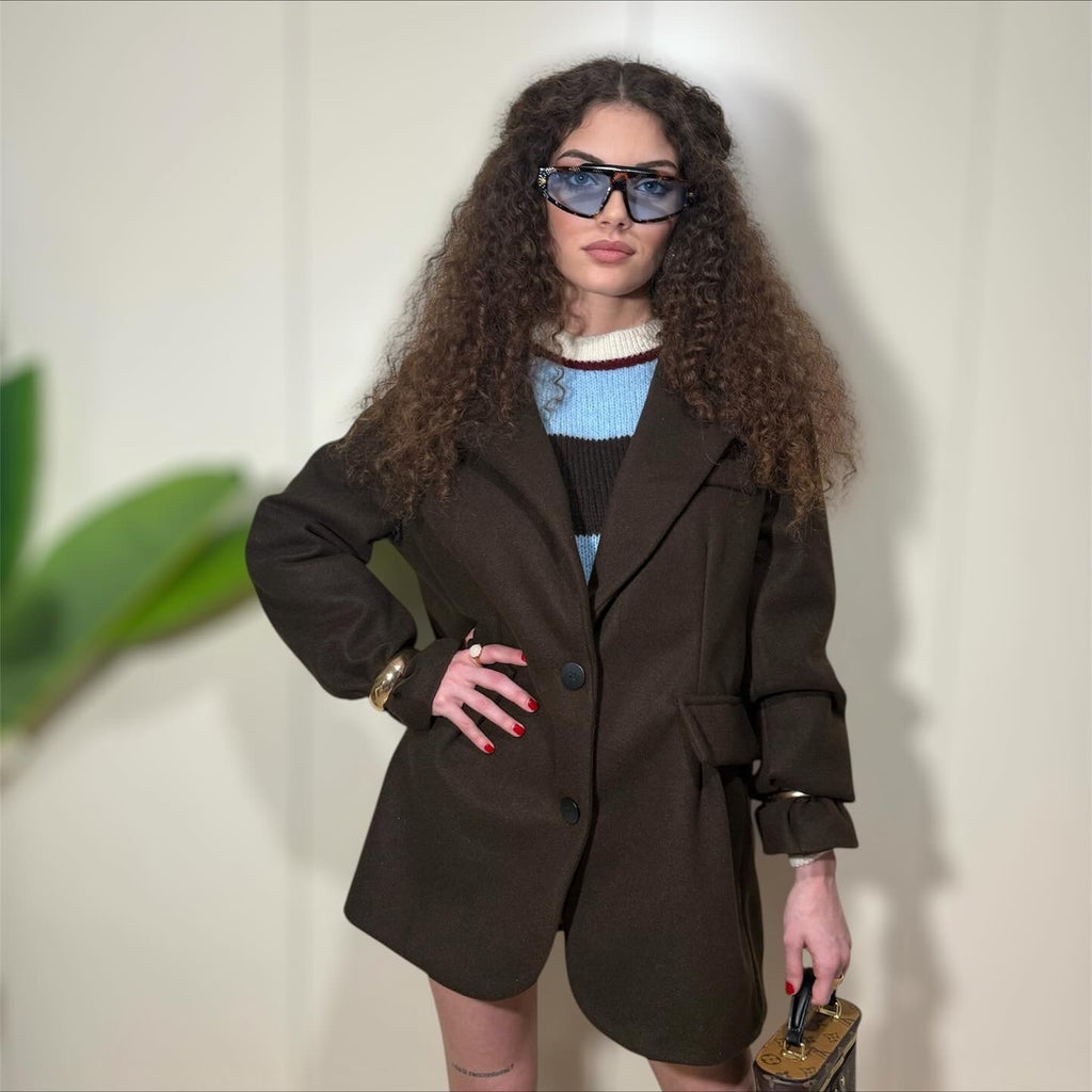 Blazer coat Brown